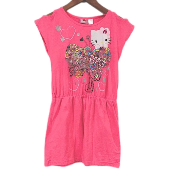 Hello Kitty Dresses 5bundle Hello Kitty Girl Sz L 12 Cold Shoulder
